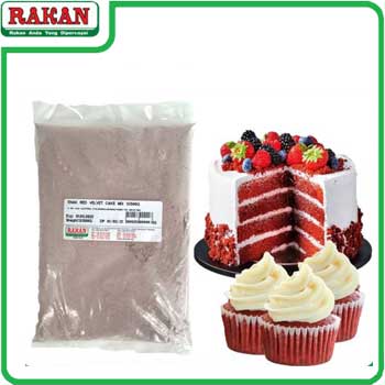 ENAK RED VELVET CAKE MIX 500G